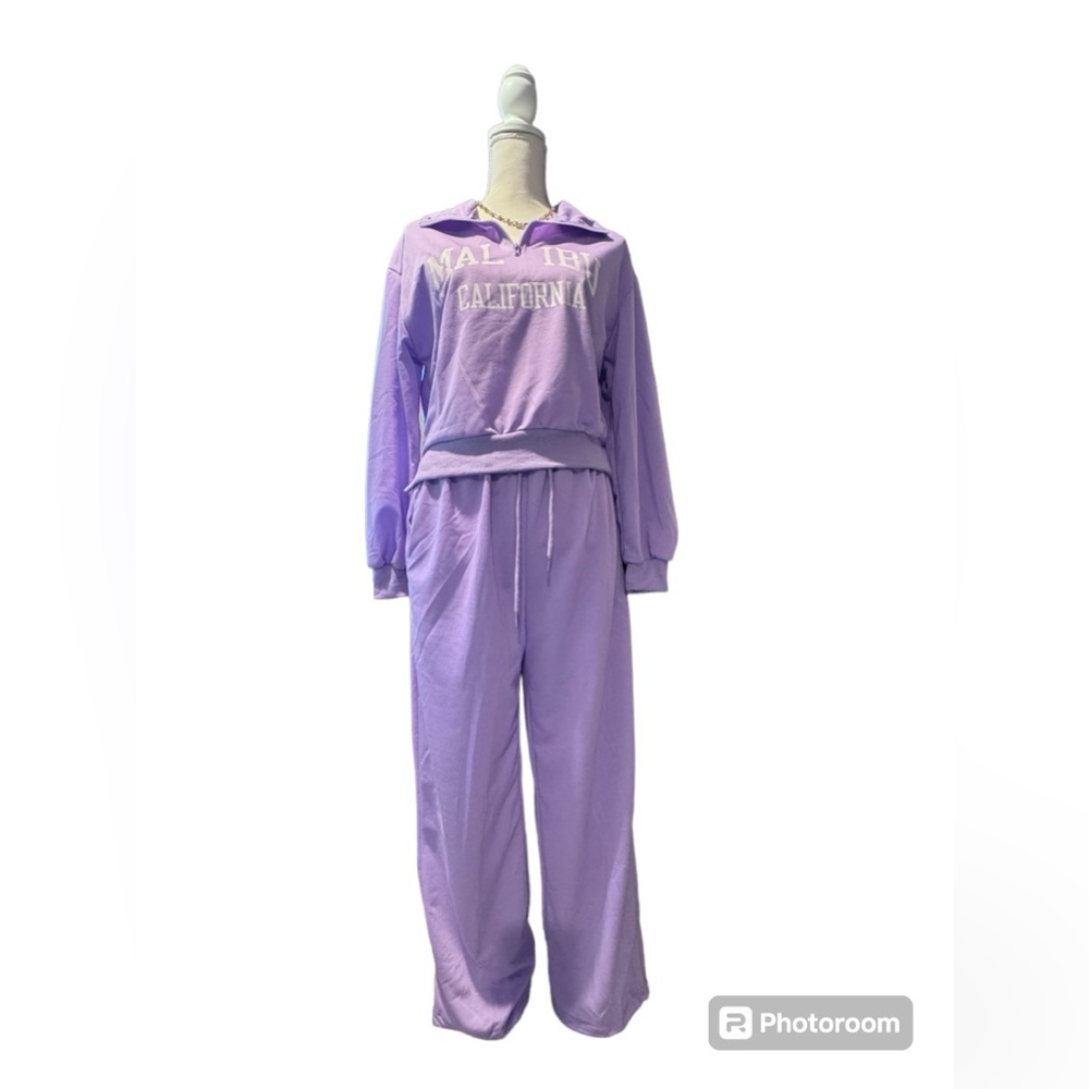 Lavender Hoodie & Jogger Set